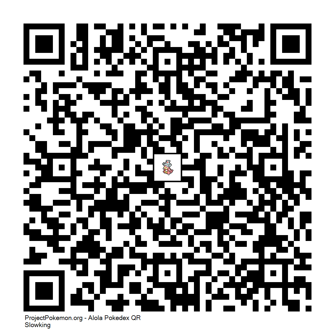 Cdigo QR de Slowking